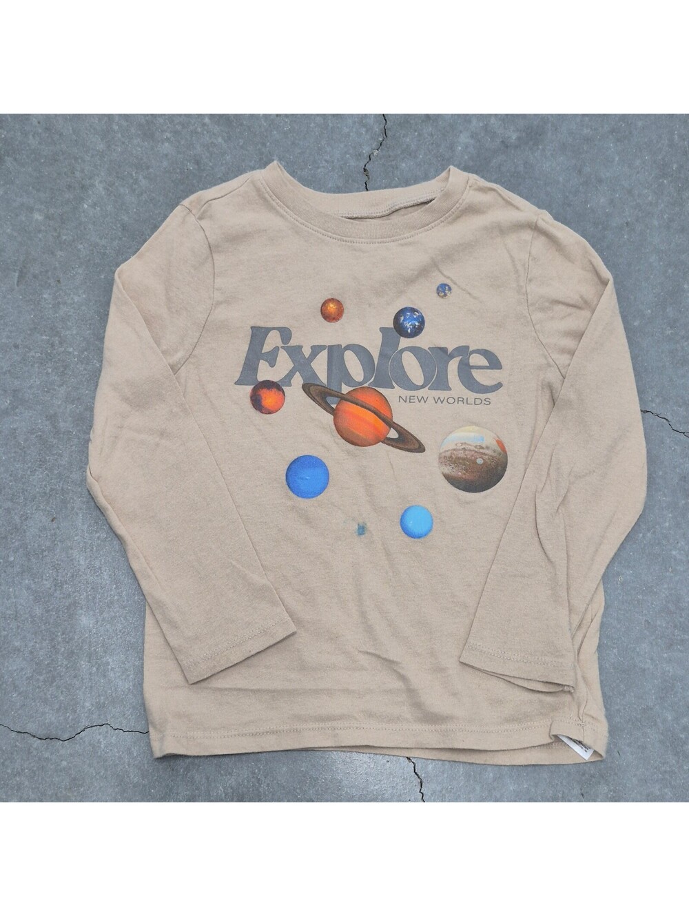 Old Navy Explore Space Kids Long Sleeve T Shirt